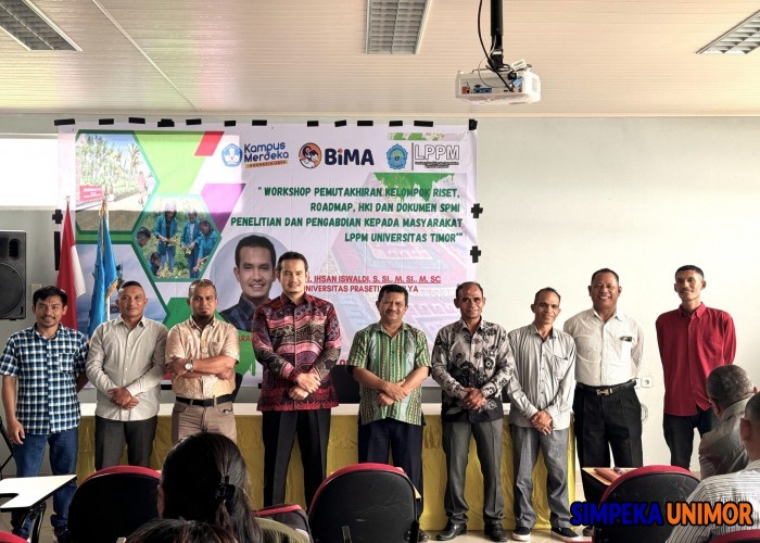 WORKSHOP PEMUTAKIRAN KELOMPOK RISET, ROADMAP, HKI, DAN DOKUMEN SPMI PENELITIAN DAN PENGABDIAN KEPADA