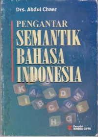 Pengantar semantik bahasa indonesia