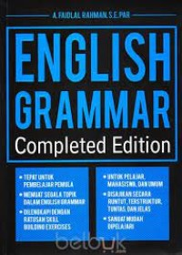 English grammar:completed edition