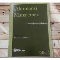 Akuntansi manajemen:konsep, manfaat, rekayasa