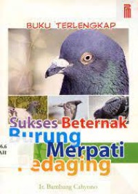 Buku terlengkap sukses beternak burung merpati pedaging