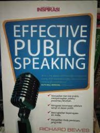 Effective public speaking