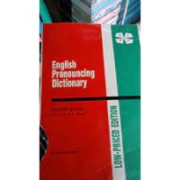 English pronouncing dictionary