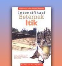 Intensifikasi beternak itik