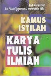 Kamus istilah karya tulis ilmiah