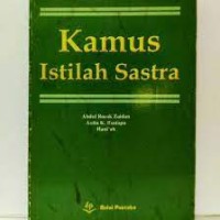 Kamus istilah sastra