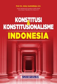 Konstitusi dan konstitusionalisme indonesia