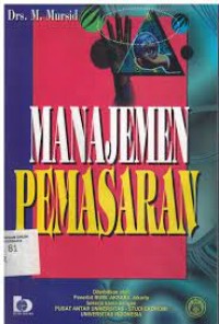 Manajemen pemasaran