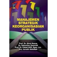 Manajemen strategik keorganisasian publik