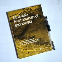 Masalah pertanahan di indonesia