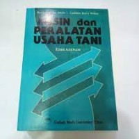 Mesin dan peralatan usaha tani