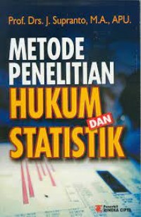 Metode penelitian hukum dan statistik