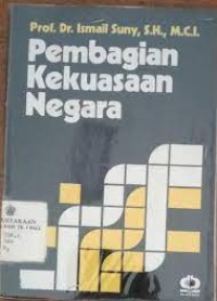 Pembagian kekuasaan negara