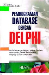 Pemrograman database dengan delphi