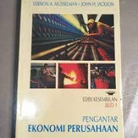 Pengantar ekonomi perusahaan jilid 1