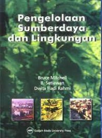 Pengelolaan sumberdaya dan lingkungan