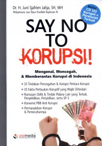 Say no to korupsi