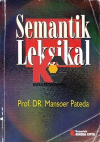 Semantik leksikal