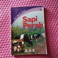 Seri budi daya sapi perah