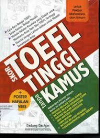 Skor toefl tinggi tanpa kamus