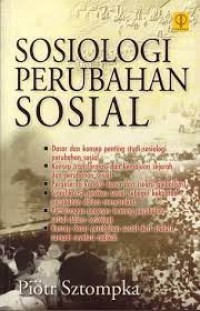 Sosiologi perubahan sosial