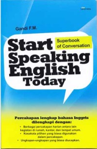 Start speaking english today