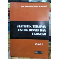 Statistik terapan untuk bisnis dan ekonomi