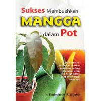 Sukses membuahkan mangga dalam pot