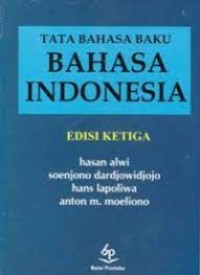 Tata bahasa baku : [bahasa indonesia]