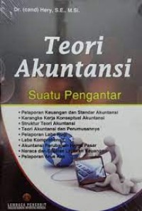 Teori akuntansi:suatu pengantar