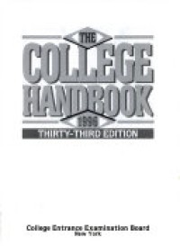 The college handbook 1996