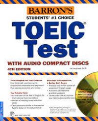 Toeic test:with audio compact discs