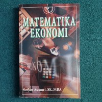 Matematika ekonomi : edisi 1