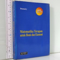 Matematika terapan untuk bisnis dan ekonomi : edisi 2003/2004