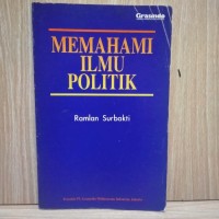 Memahami ilmu politik