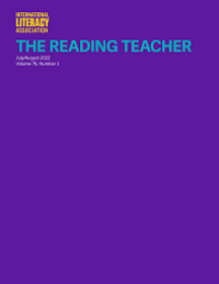 The reading teacher volume 48, no 6 march 1995